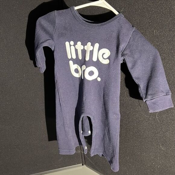 Bundle Sale 3 for $15 | "Little Bro" Onesie - Size 90 (18 Months) - Picture 4 of 11